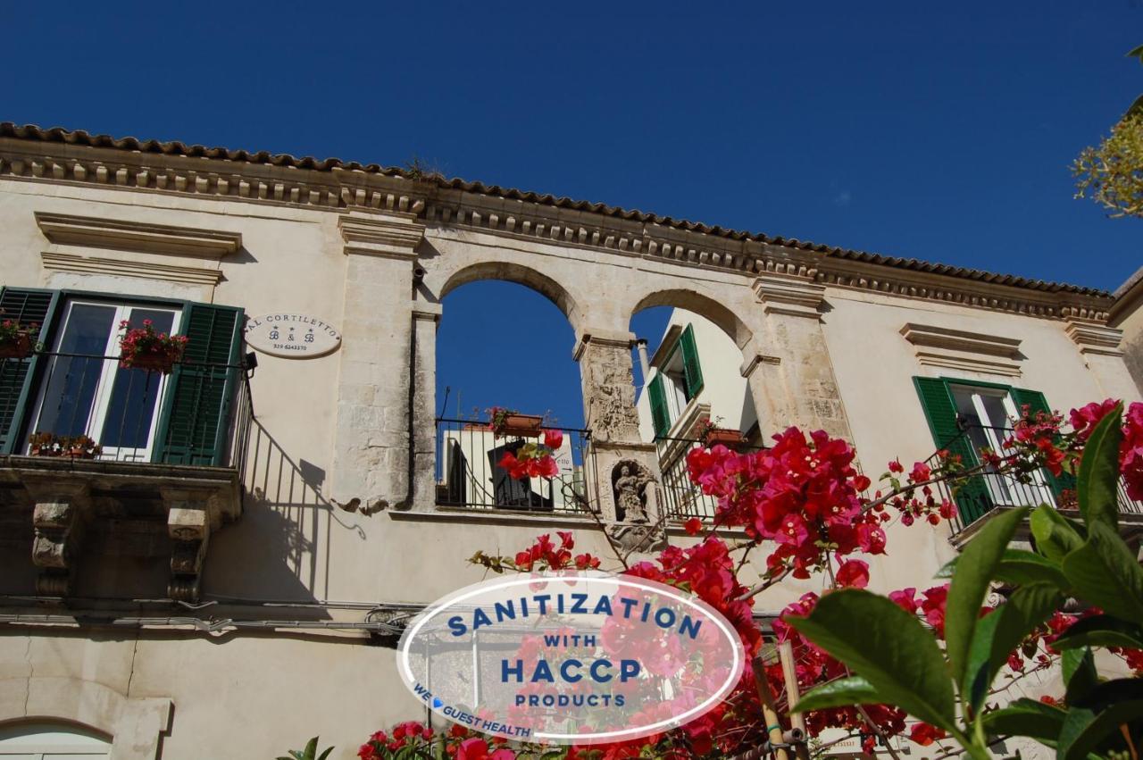B&B Al Cortiletto Modica Centro Exterior photo